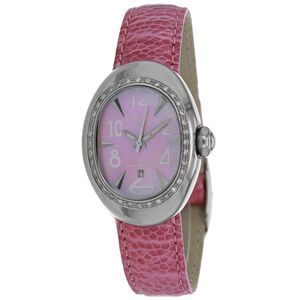 Locman Women's Diamond Nuovo Mother of pearl Dial Watch - 028MOPKD/PK